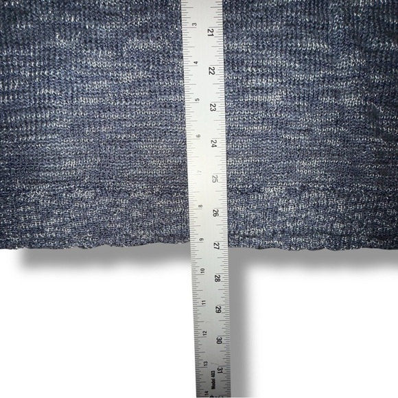 LANE BRYANT Crisscross V-Neck Tunic - Plus 14/16 Blue Shadow Combo - Picture 15 of 16